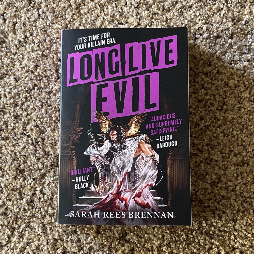 Long Live Evil Book by Sarah Rees Brennan
